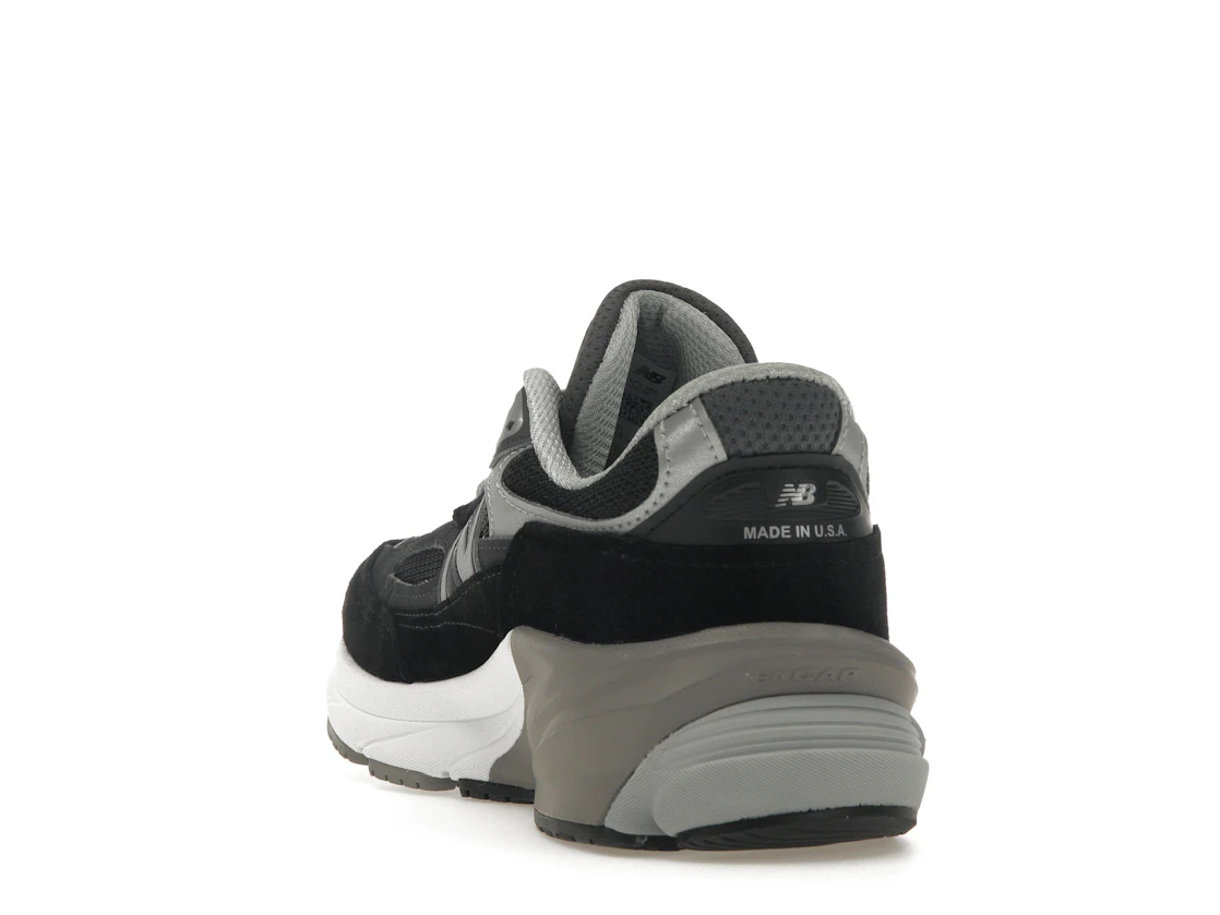 New Balance 990v6 MiUSA Black Grey White (Women's)