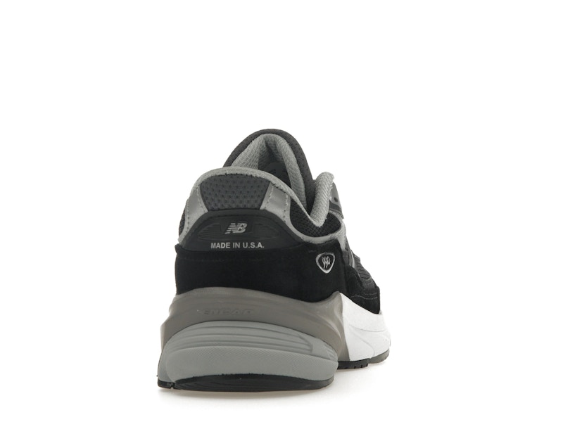 New Balance 990v6 MiUSA Black Grey White (Women's)