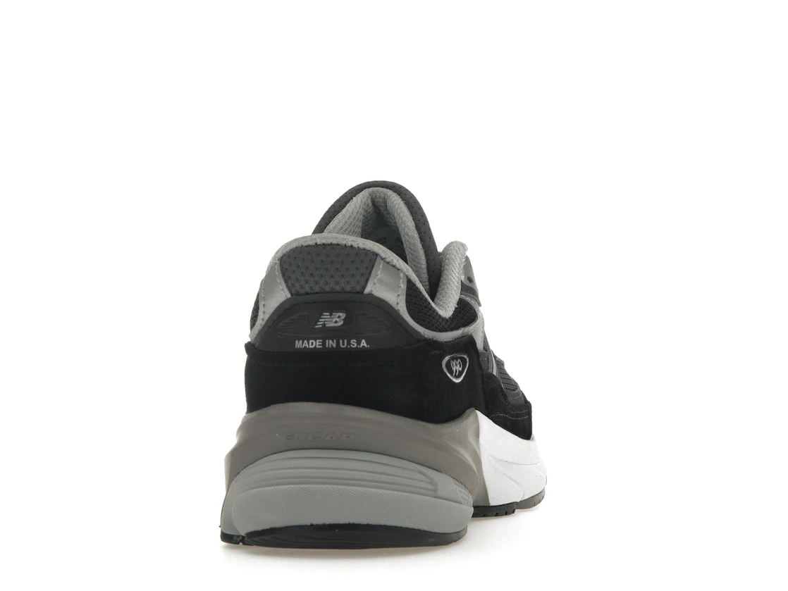 New Balance 990v6 MiUSA Black Grey White (Women's)