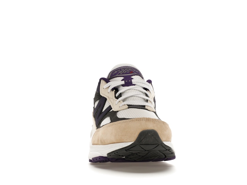 New Balance 990v6 MiUSA Teddy Santis White Black Plum