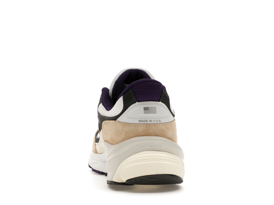 New Balance 990v6 MiUSA Teddy Santis White Black Plum