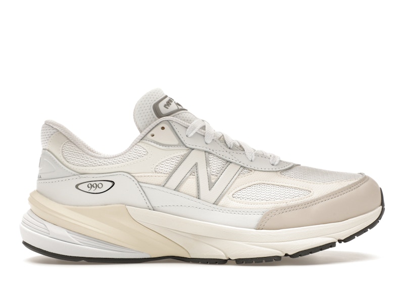New Balance 990v6 MiUSA White Sea Salt Men's U990GB6 US