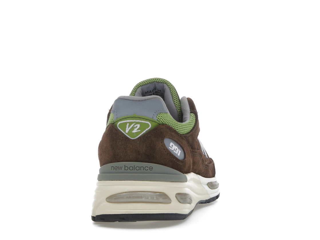 New Balance 991v2 MiUK Daniëlle Cathari x Kith Reverse Matcha