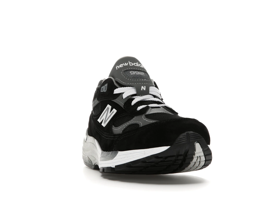 New Balance 992 Black Grey Suede