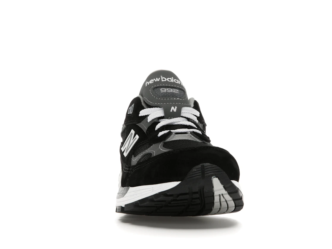 New Balance 992 Black Grey Suede