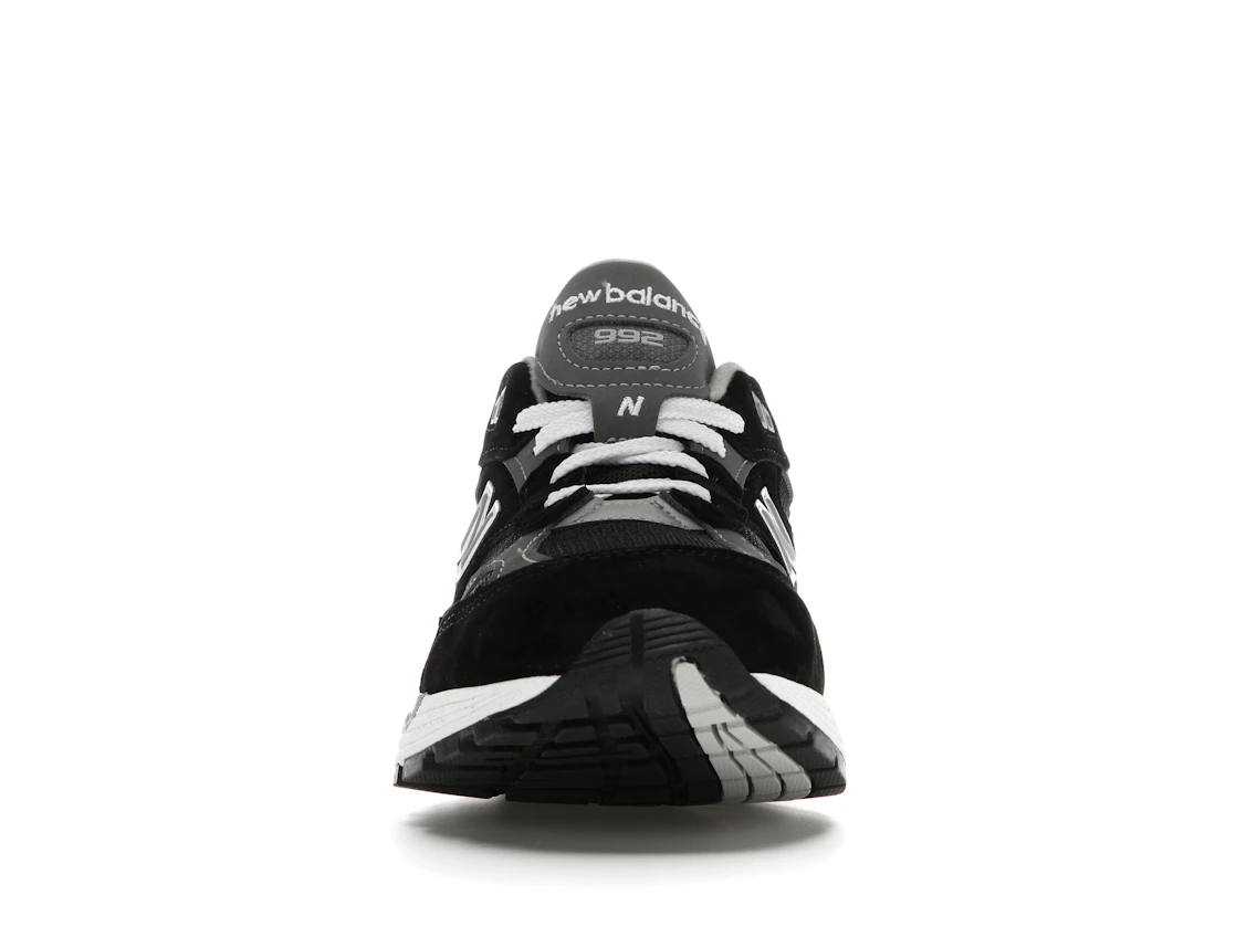 New Balance 992 Black Grey Suede