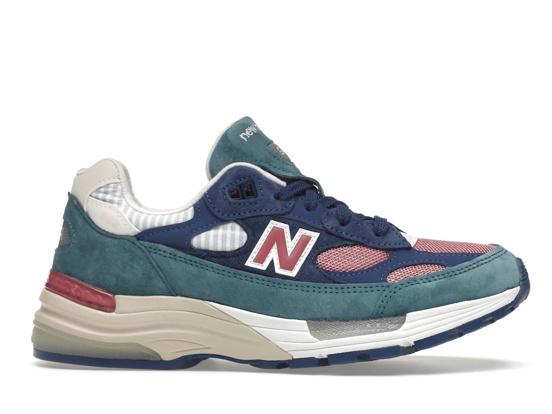 New Balance 992 Blue Teal Rose