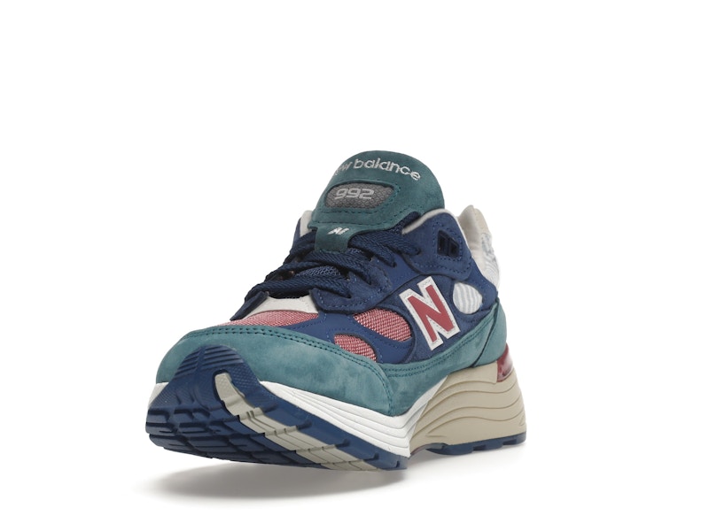 New Balance 992 Blue Teal Rose