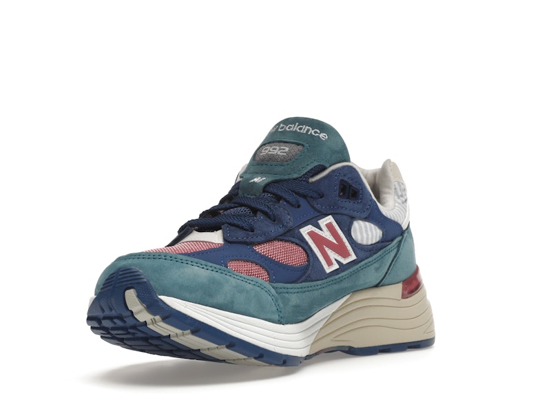 New Balance 992 Blue Teal Rose