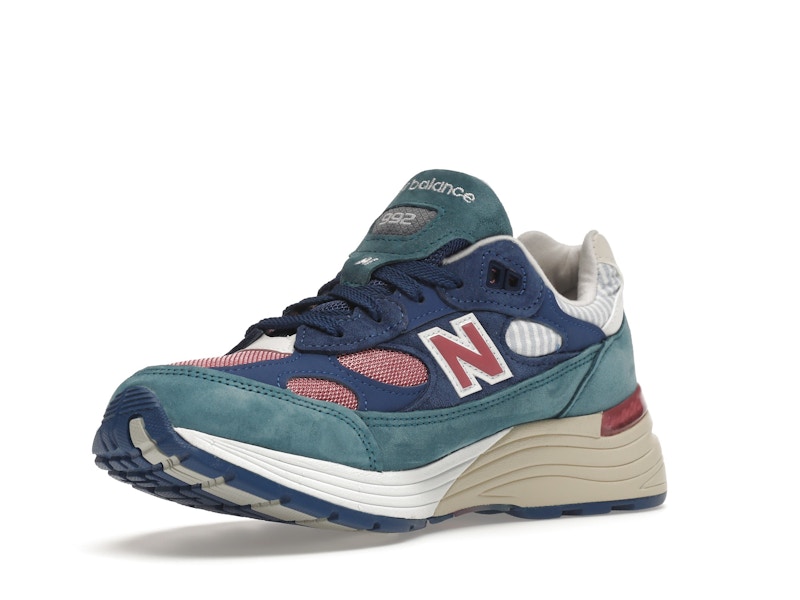 New Balance 992 Blue Teal Rose