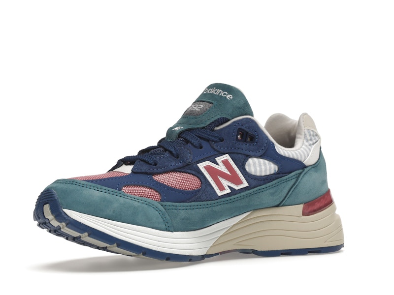 New Balance 992 Blue Teal Rose
