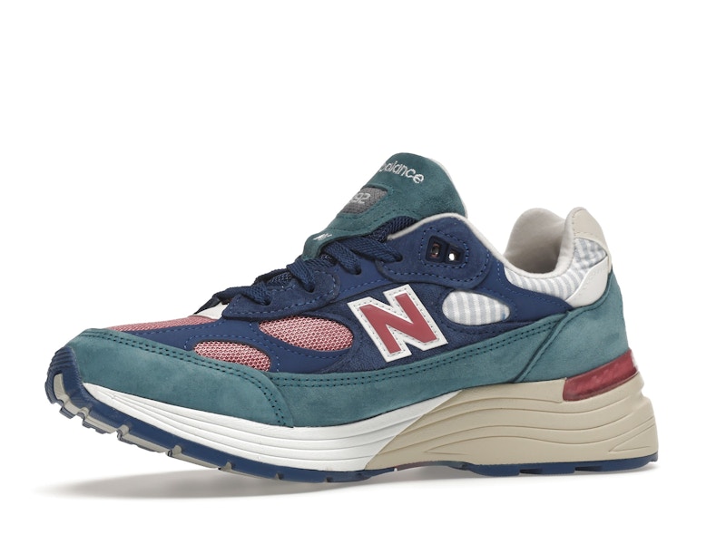 New Balance 992 Blue Teal Rose