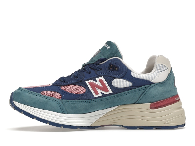 New Balance 992 Blue Teal Rose