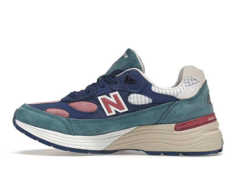 New Balance 992 Blue Teal Rose