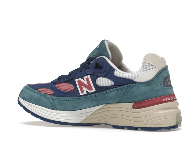 New Balance 992 Blue Teal Rose