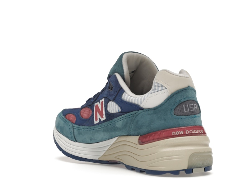New Balance 992 Blue Teal Rose