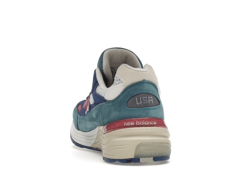 New Balance 992 Blue Teal Rose