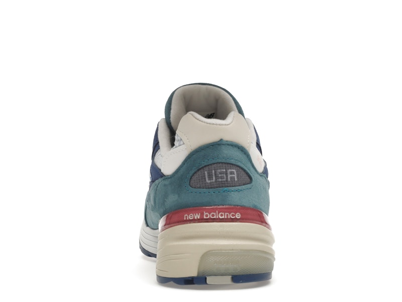 New Balance 992 Blue Teal Rose