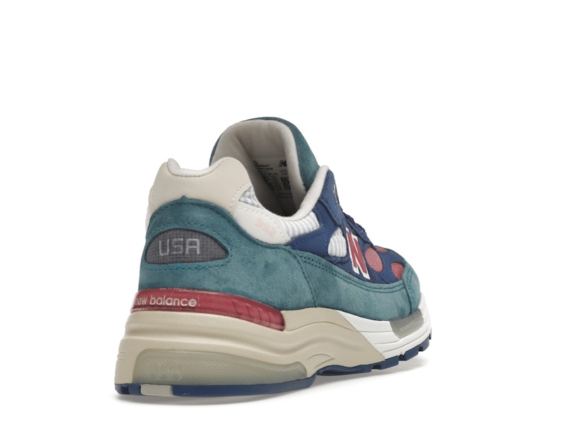 New Balance 992 Blue Teal Rose