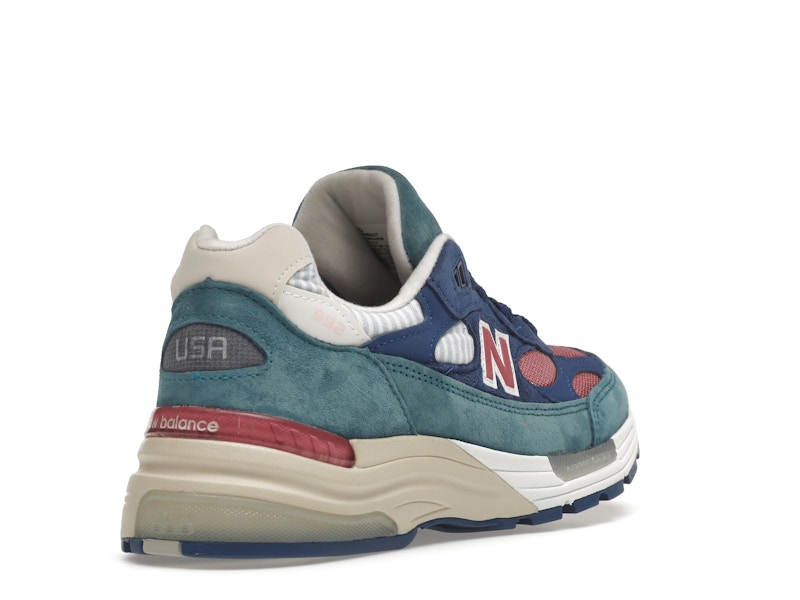 New Balance 992 Blue Teal Rose