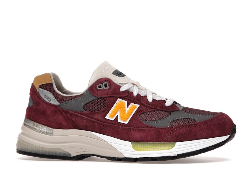 New Balance 992 Burgundy Gold