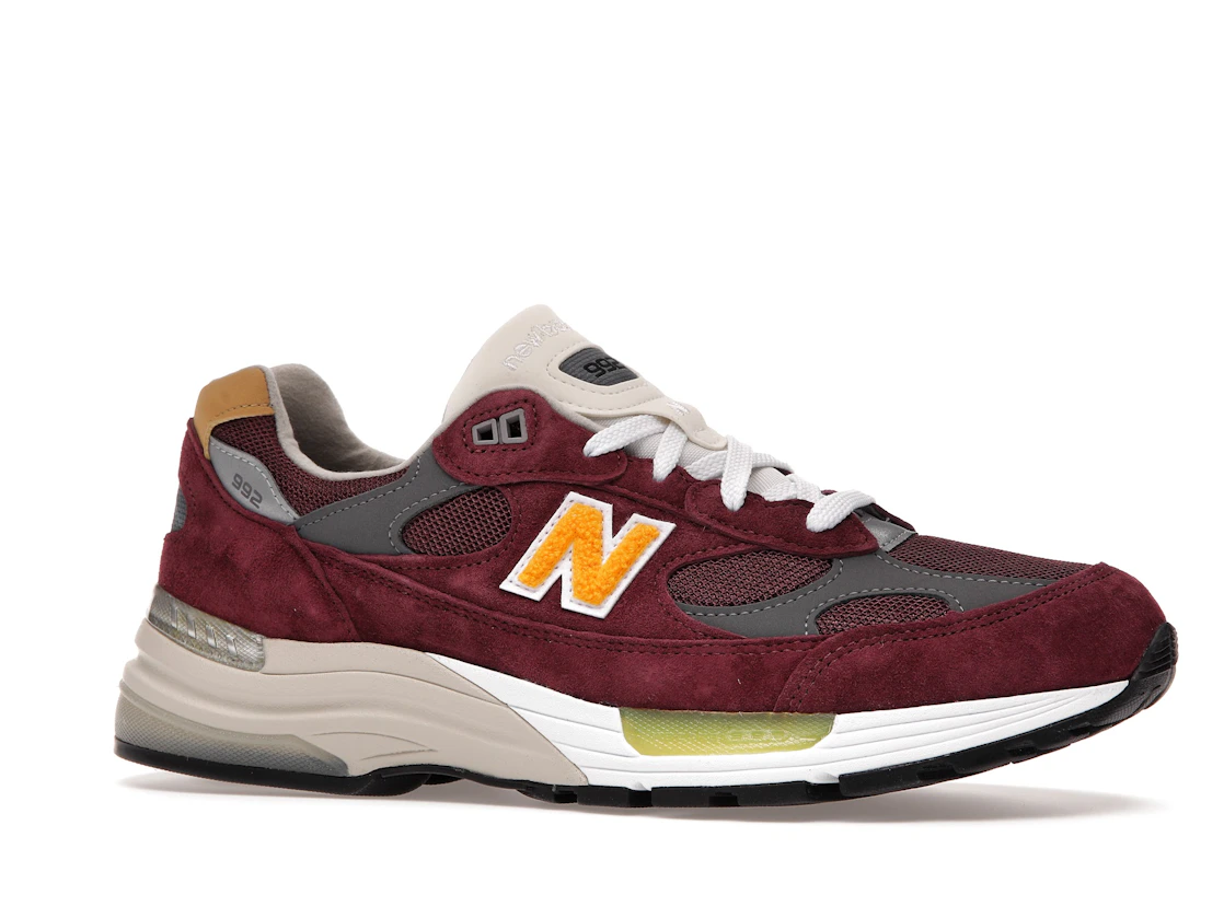 New Balance 992 Burgundy Gold
