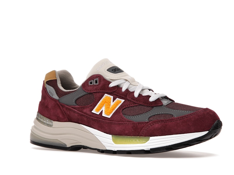 New Balance 992 Burgundy Gold
