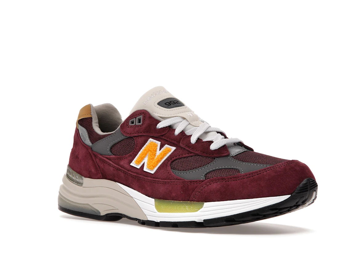 New Balance 992 Burgundy Gold