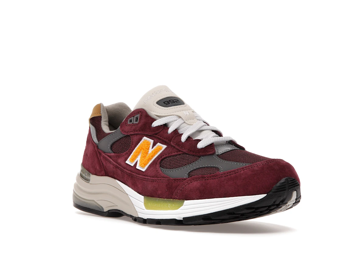 New Balance 992 Burgundy Gold