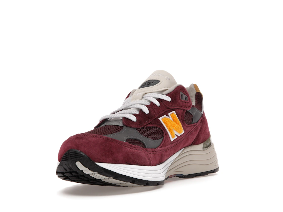 New Balance 992 Burgundy Gold
