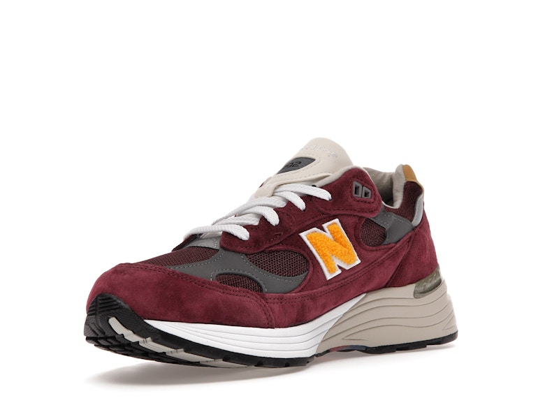 New Balance 992 Burgundy Gold