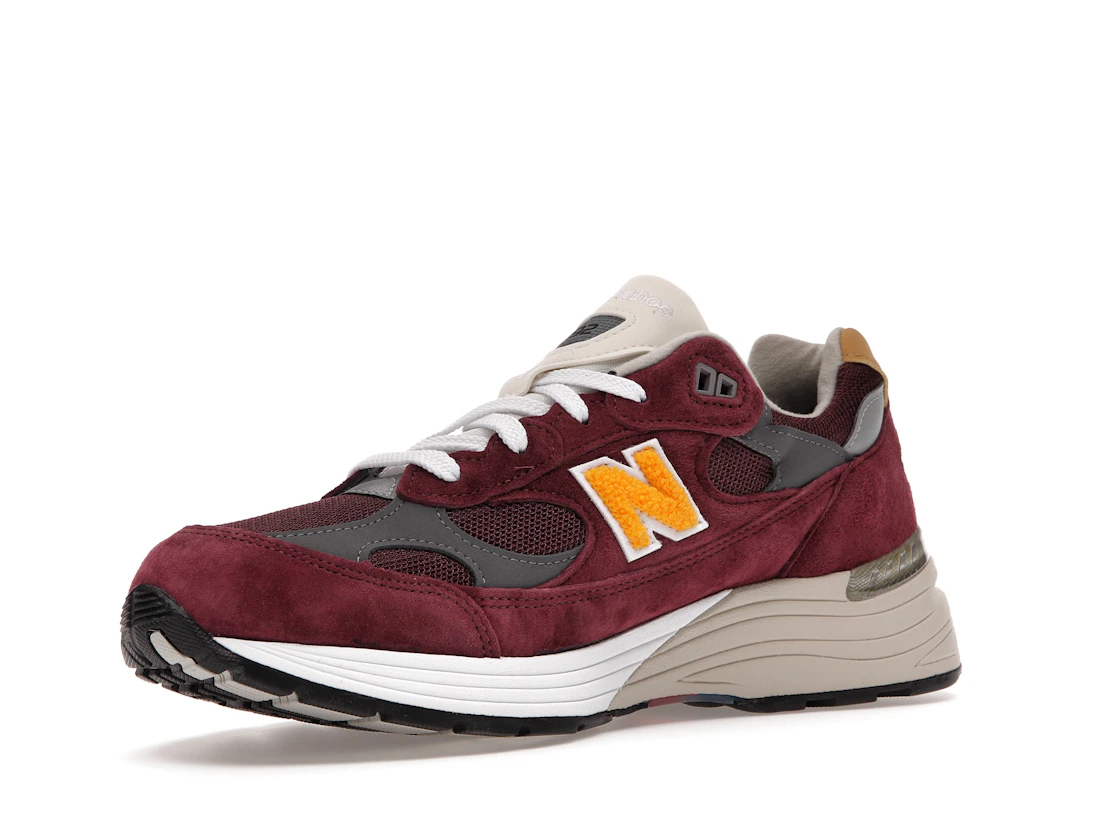 New Balance 992 Burgundy Gold