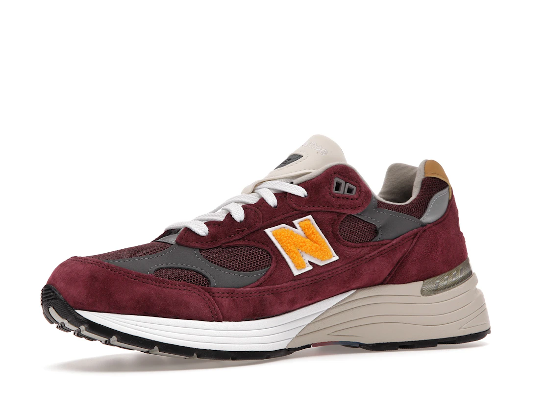 New Balance 992 Burgundy Gold