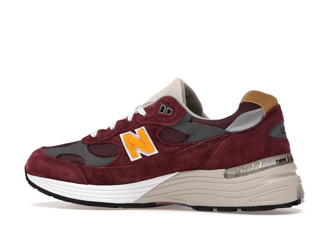 New Balance 992 Burgundy Gold