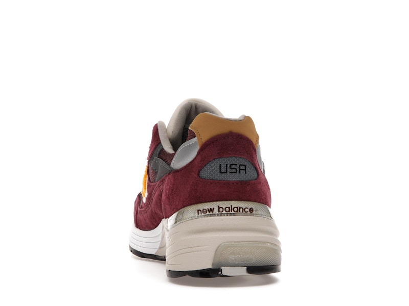 New Balance 992 Burgundy Gold