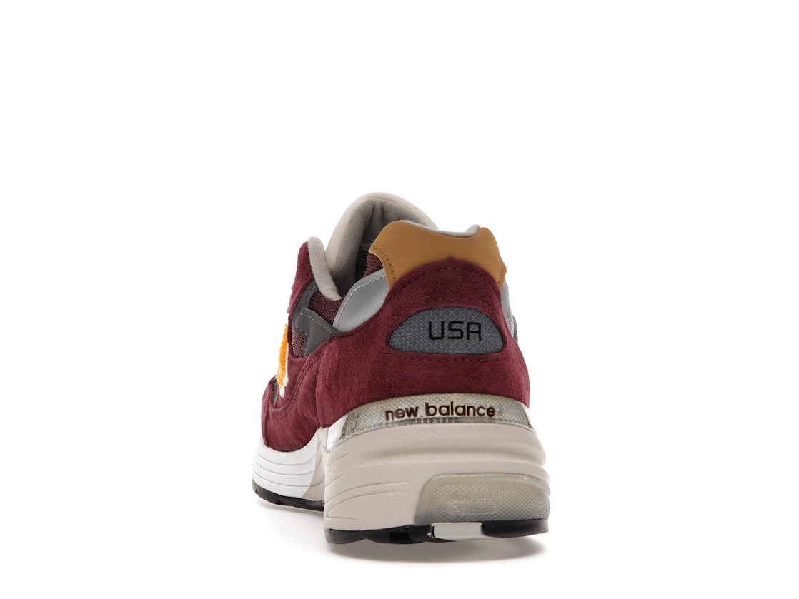 New Balance 992 Burgundy Gold