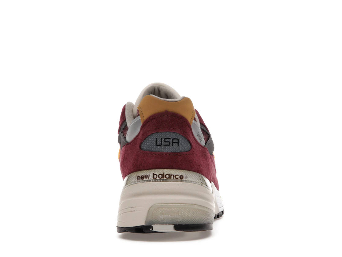 New Balance 992 Burgundy Gold