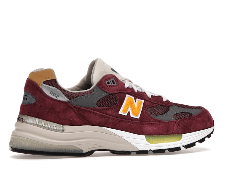 New Balance 992 Burgundy Gold