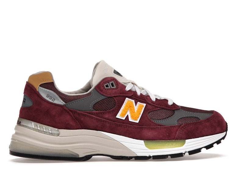 New Balance 992 Burgundy Gold