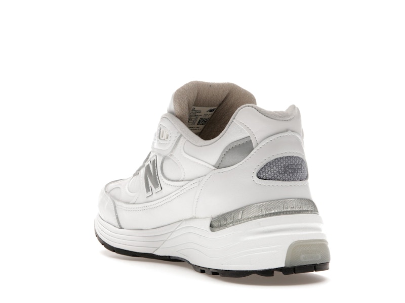 New Balance 992 MiUSA White Silver