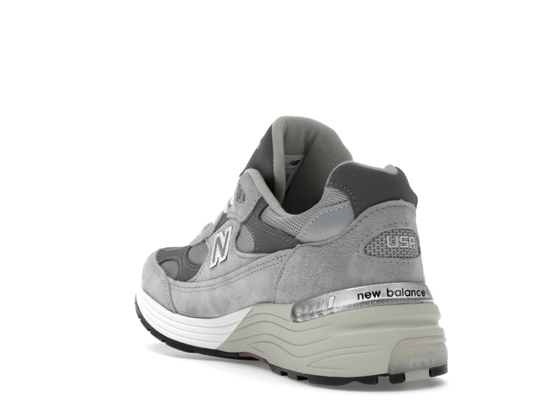 New Balance 992 MiUSA Grey Silver Metallic