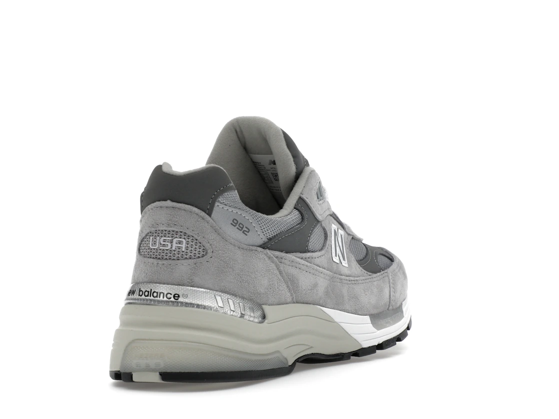 New Balance 992 MiUSA Grey Silver Metallic