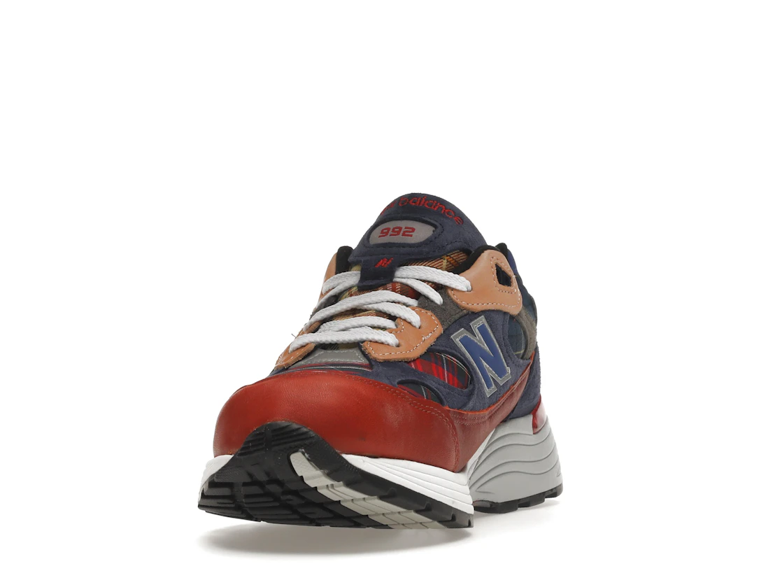 New Balance 992 Plaid Patchwork
