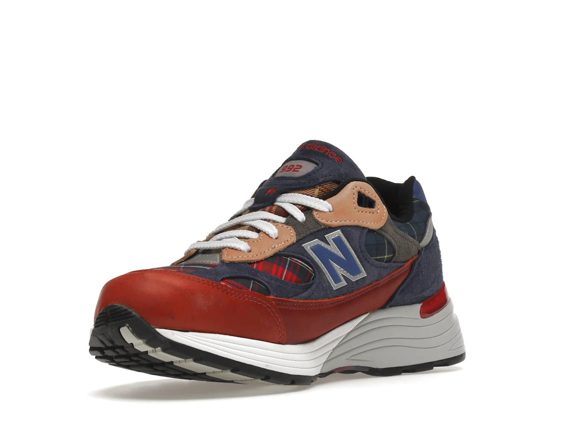 New Balance 992 Plaid Patchwork
