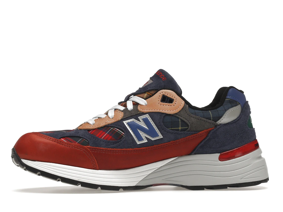 New Balance 992 Plaid Patchwork