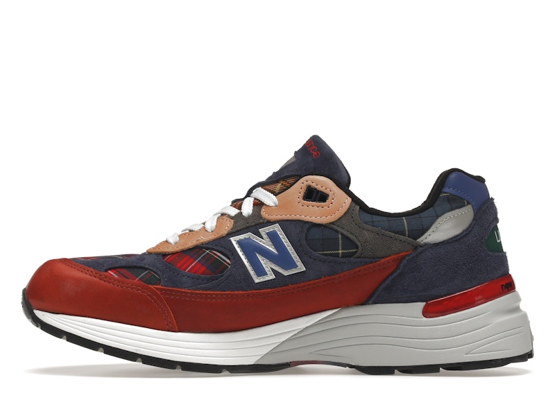 New Balance 992 Plaid Patchwork