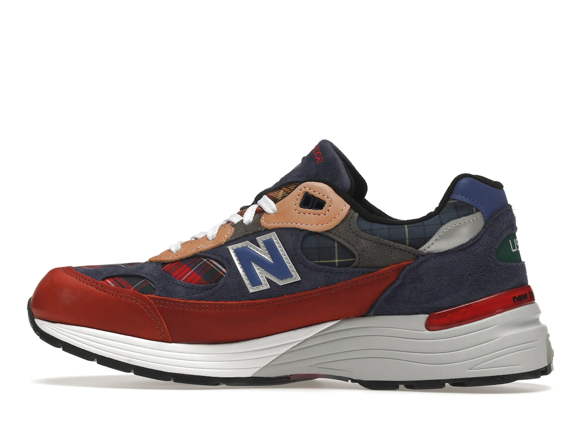 New Balance 992 Plaid Patchwork