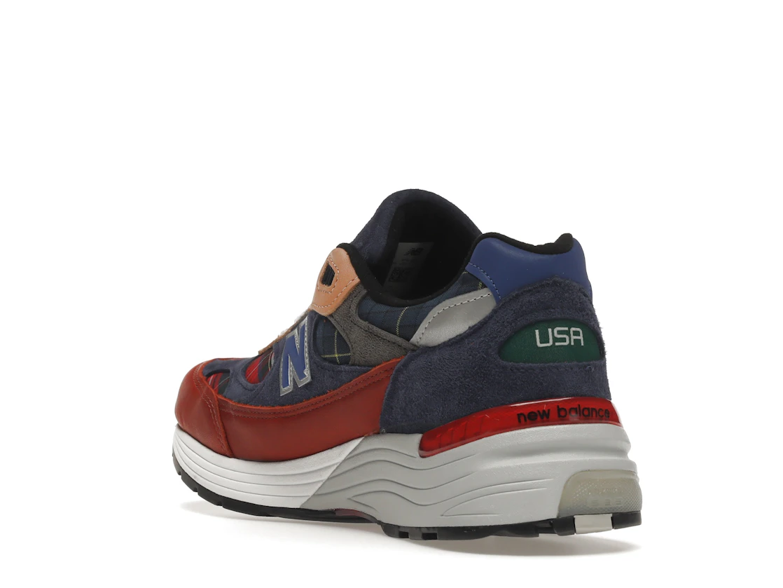 New Balance 992 Plaid Patchwork