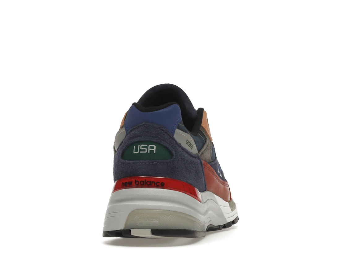 New Balance 992 Plaid Patchwork