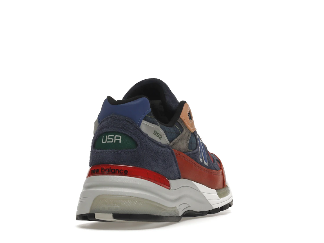 New Balance 992 Plaid Patchwork